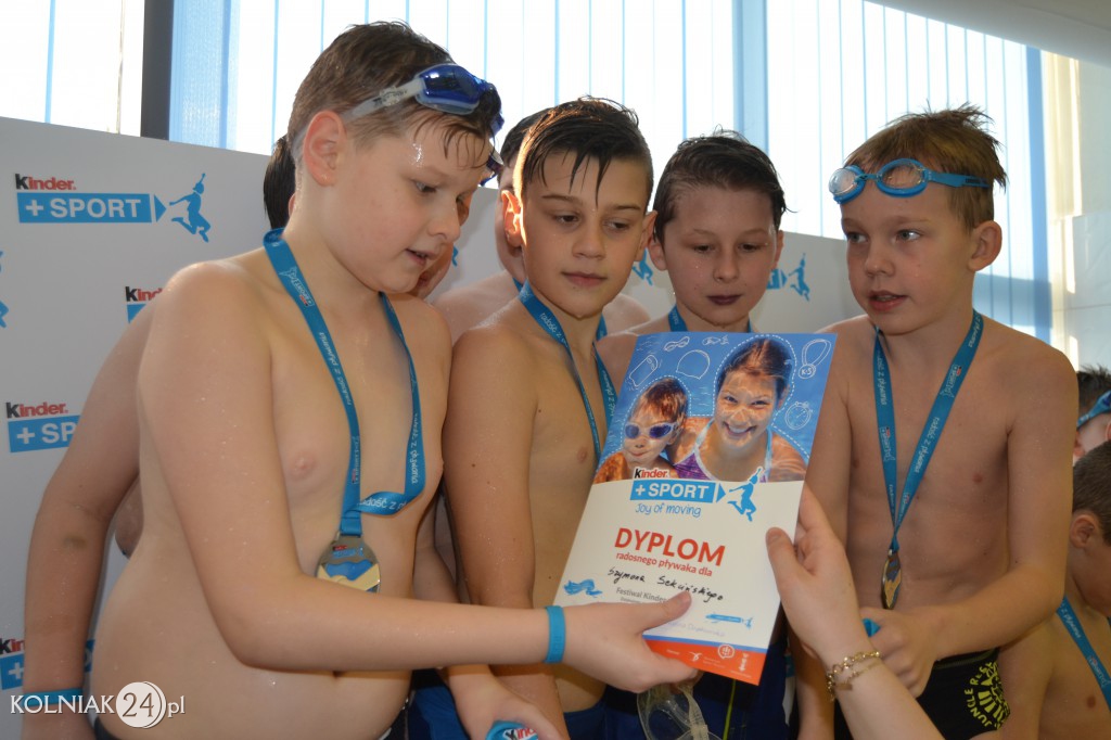 Dziecięce święto pływania w Kolnie