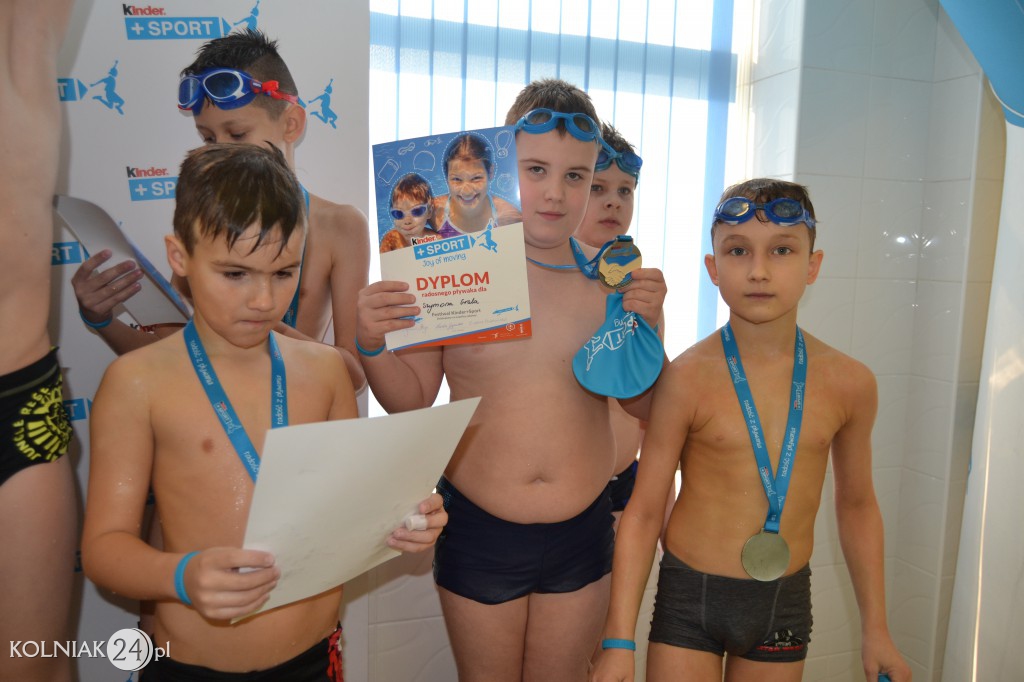 Dziecięce święto pływania w Kolnie