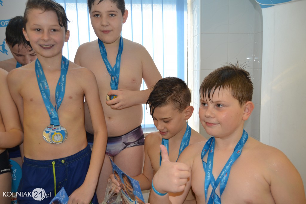 Dziecięce święto pływania w Kolnie