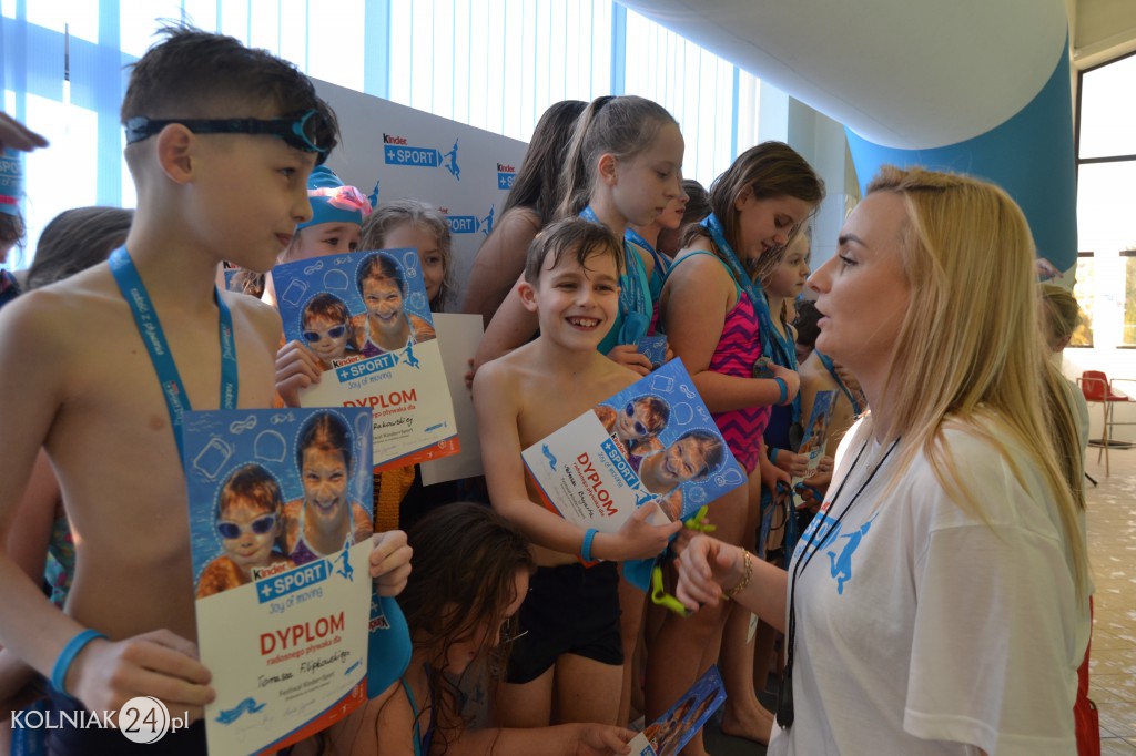 Dziecięce święto pływania w Kolnie