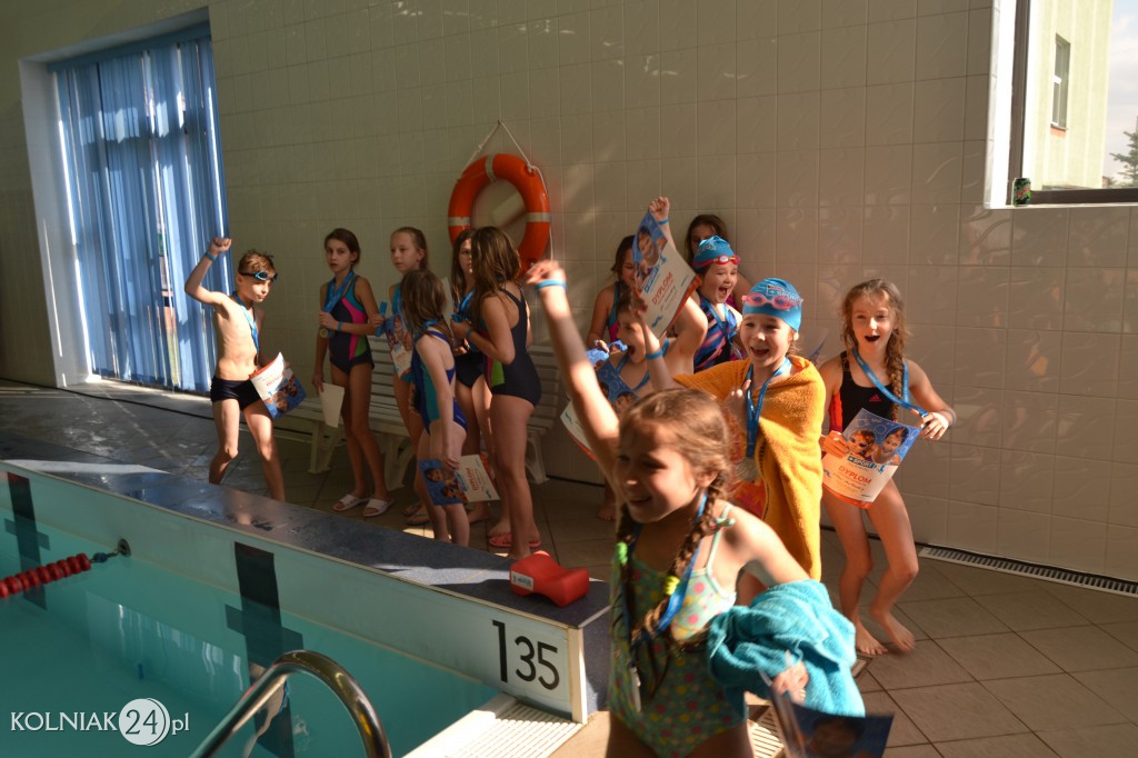 Dziecięce święto pływania w Kolnie