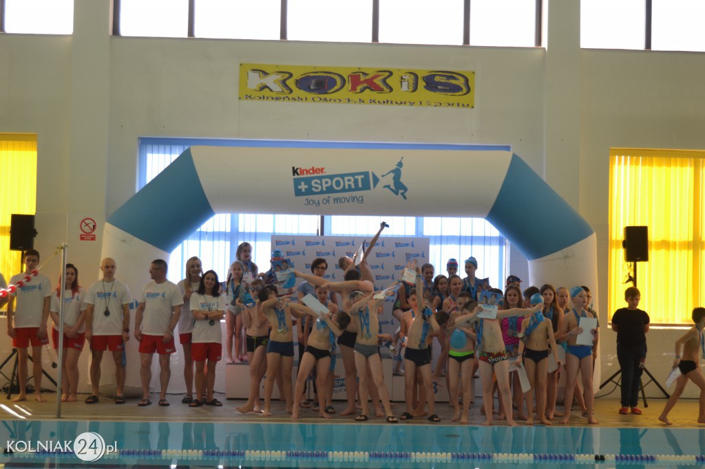 Dziecięce święto pływania w Kolnie