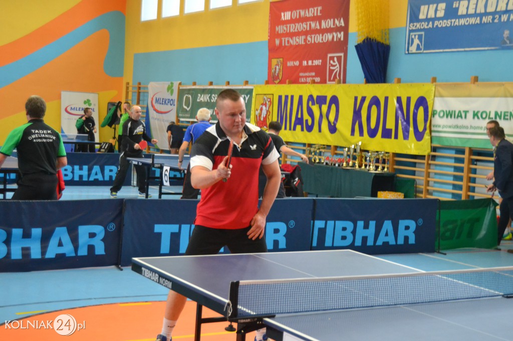 XIII Otwarte Mistrzostwa Kolna w Tenisie Stołowym