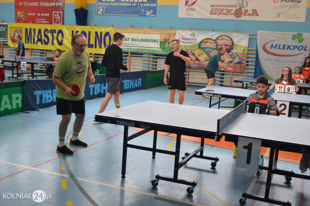 XIII Otwarte Mistrzostwa Kolna w Tenisie Stołowym