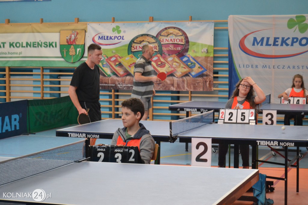 XIII Otwarte Mistrzostwa Kolna w Tenisie Stołowym