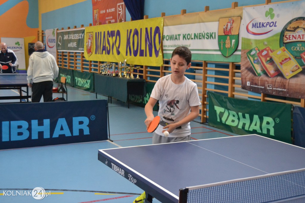 XIII Otwarte Mistrzostwa Kolna w Tenisie Stołowym