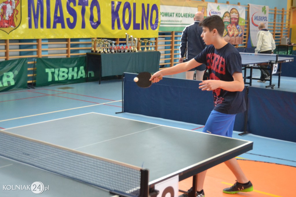 XIII Otwarte Mistrzostwa Kolna w Tenisie Stołowym