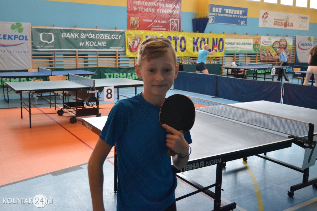 XIII Otwarte Mistrzostwa Kolna w Tenisie Stołowym