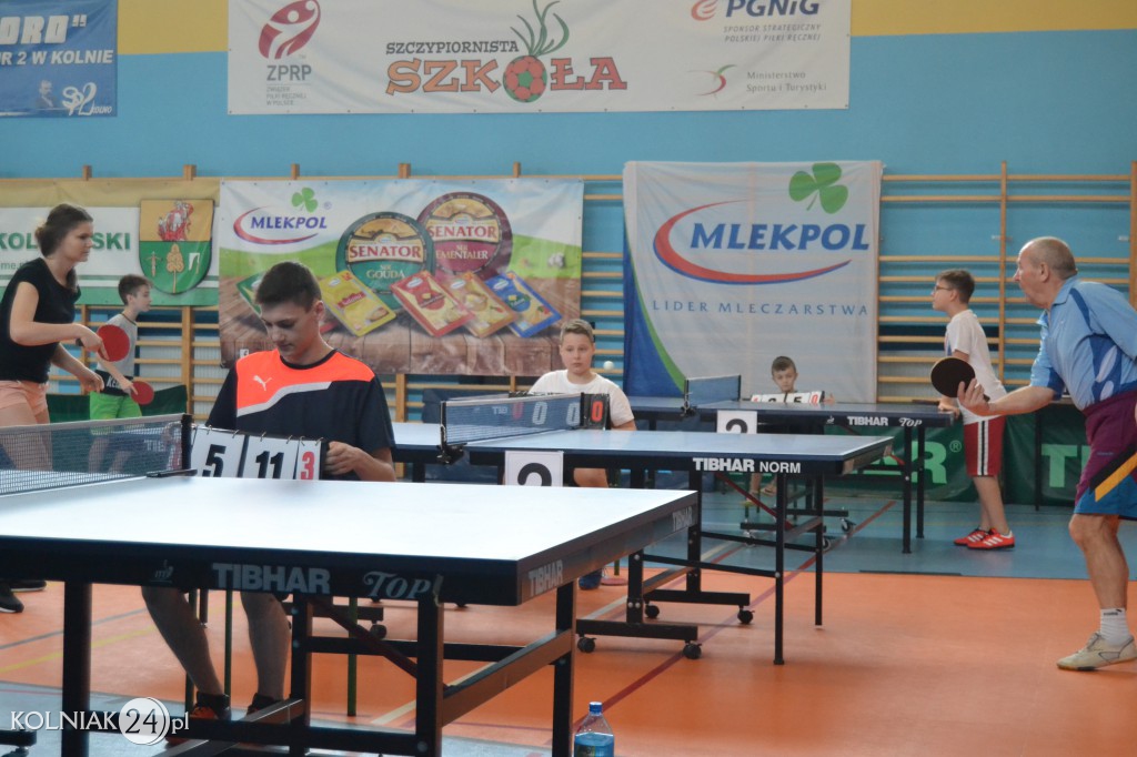 XIII Otwarte Mistrzostwa Kolna w Tenisie Stołowym