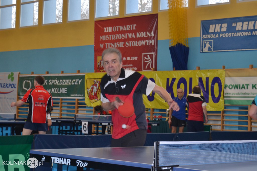XIII Otwarte Mistrzostwa Kolna w Tenisie Stołowym