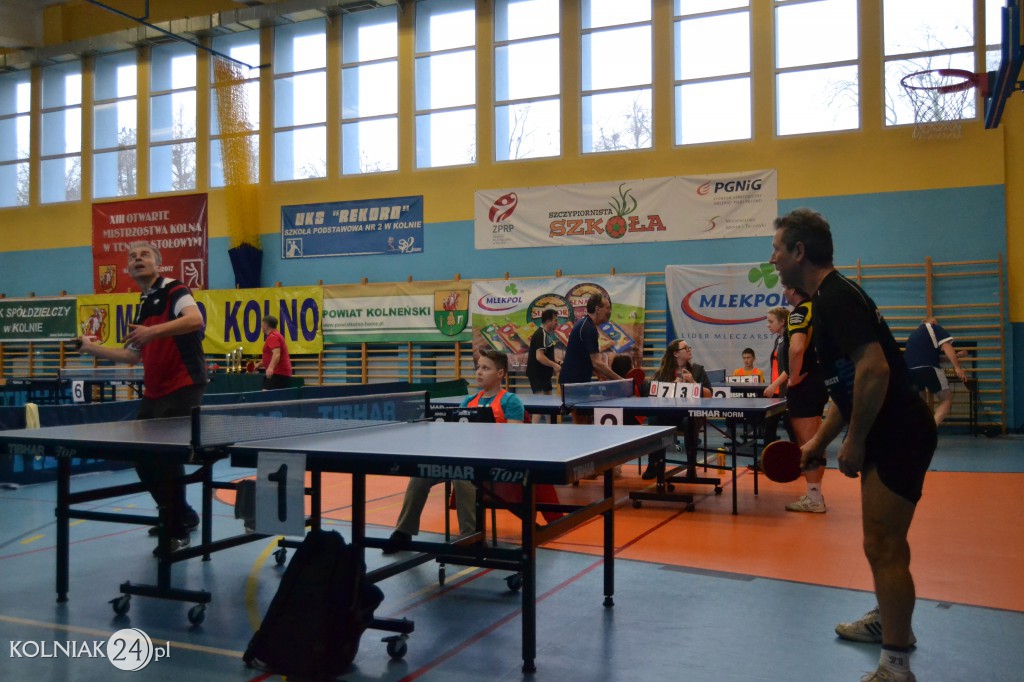 XIII Otwarte Mistrzostwa Kolna w Tenisie Stołowym