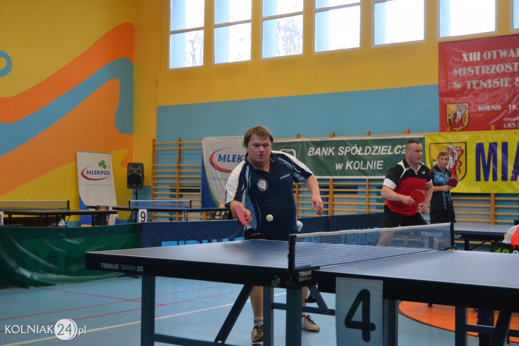 XIII Otwarte Mistrzostwa Kolna w Tenisie Stołowym