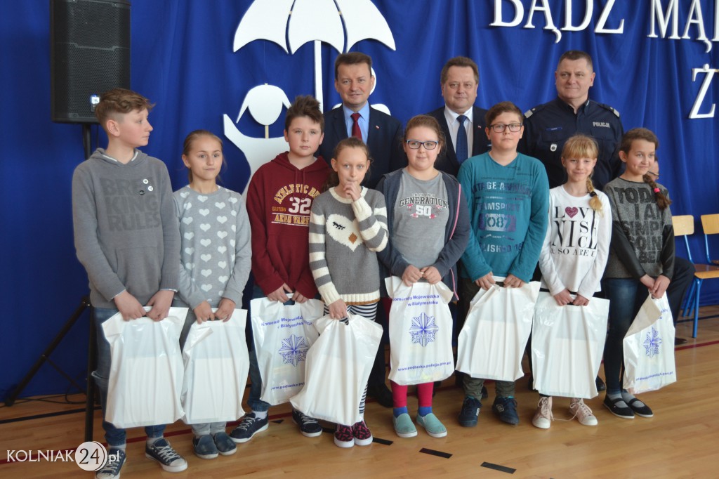 Minister Mariusz Błaszczak w Kolnie