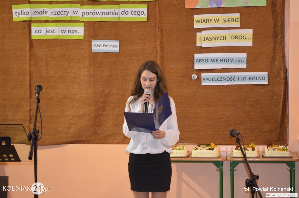  Zakończenie roku szkolnego tegorocznych maturzystów