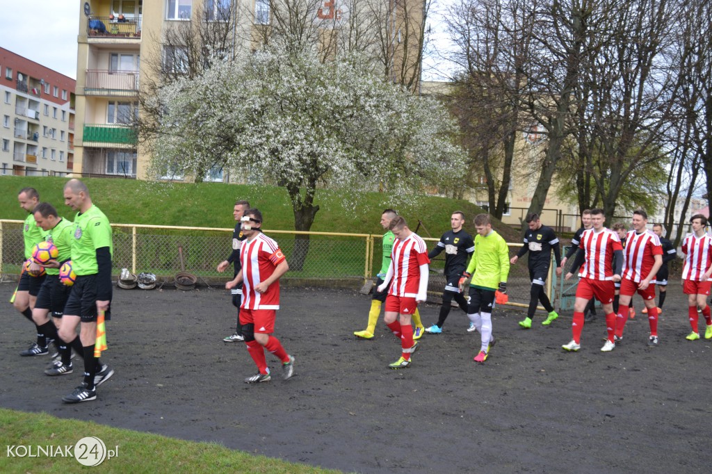 Mecz seniorów: Orzeł Kolno - Biebrza Goniądz