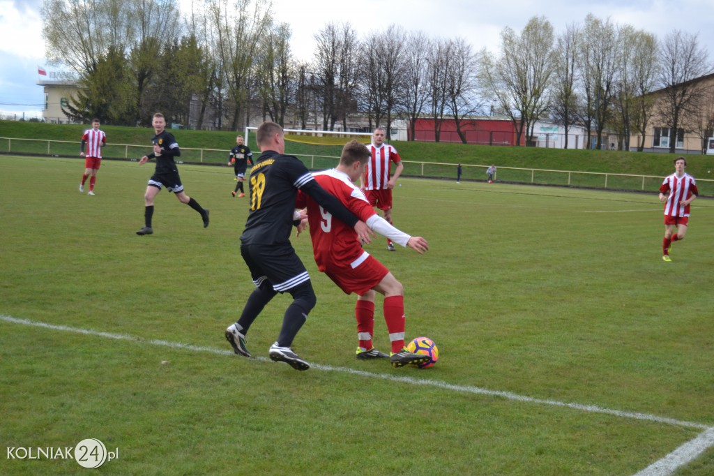 Mecz seniorów: Orzeł Kolno - Biebrza Goniądz