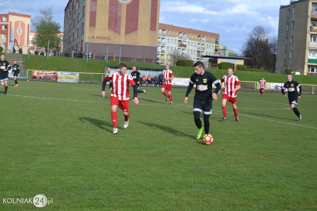 Mecz seniorów: Orzeł Kolno - Biebrza Goniądz