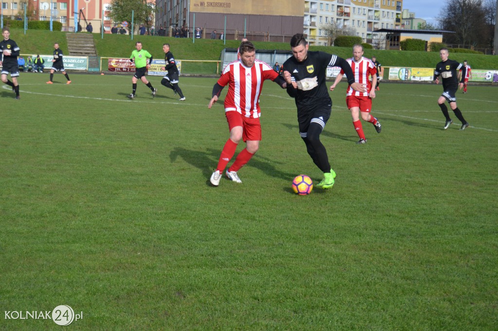 Mecz seniorów: Orzeł Kolno - Biebrza Goniądz