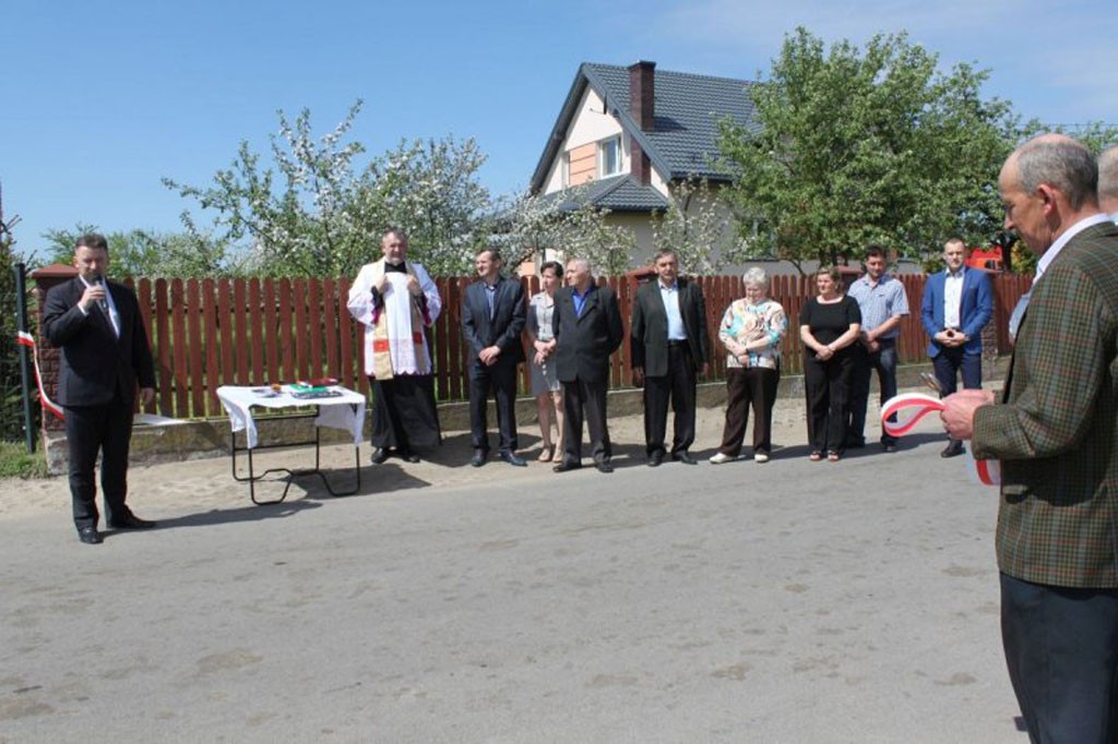 Otwarcie drogi w miejscowości Zabiele - Zakaleń