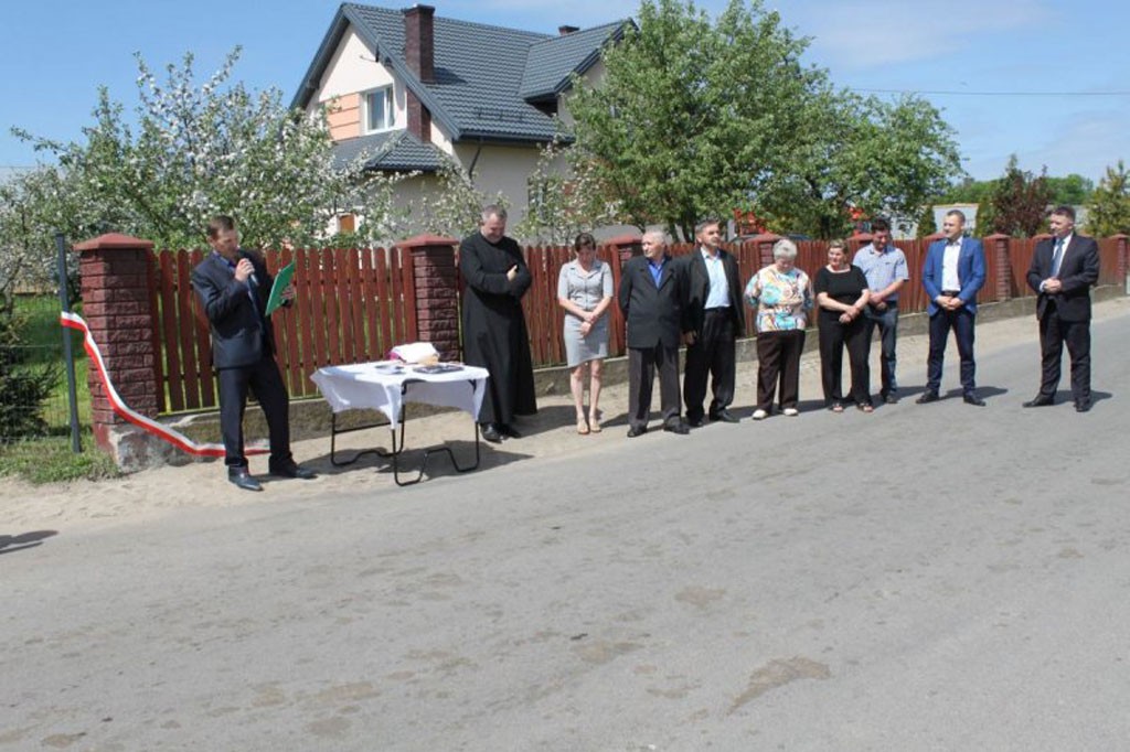 Otwarcie drogi w miejscowości Zabiele - Zakaleń