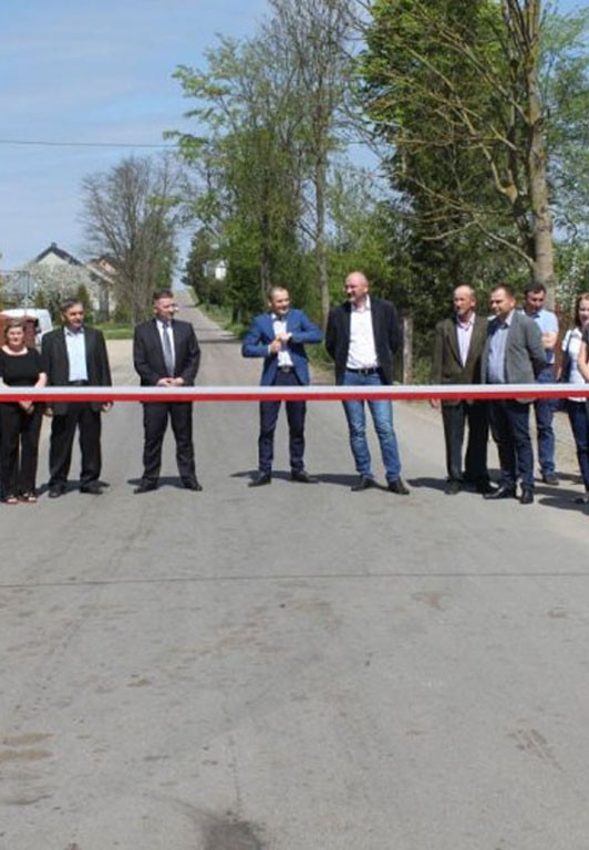 Otwarcie drogi w miejscowości Zabiele - Zakaleń