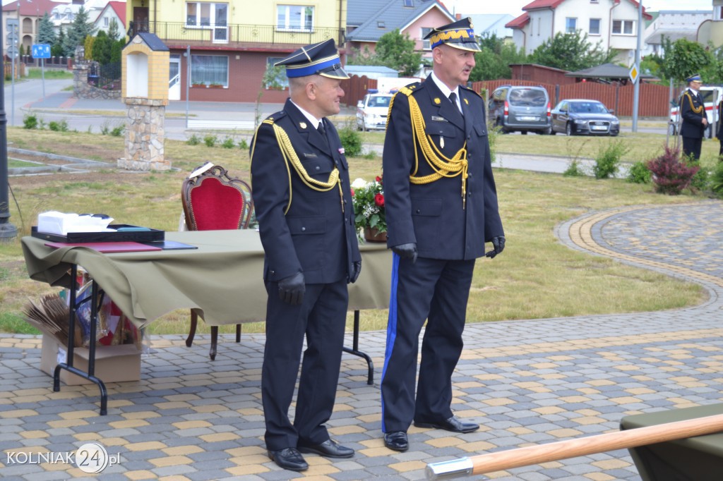 Nadanie Sztandaru kolneńskiej PSP