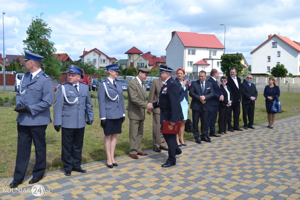 Nadanie Sztandaru kolneńskiej PSP