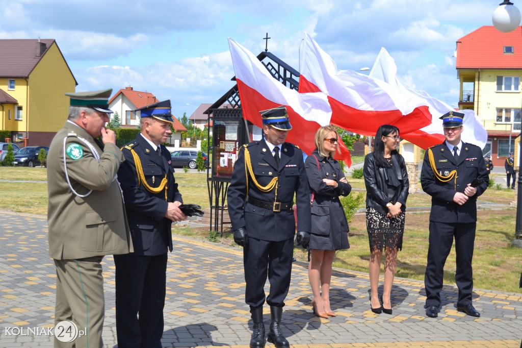 Nadanie Sztandaru kolneńskiej PSP