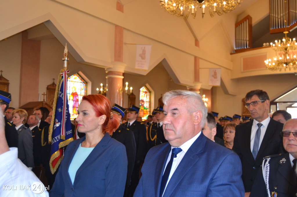 Nadanie Sztandaru kolneńskiej PSP
