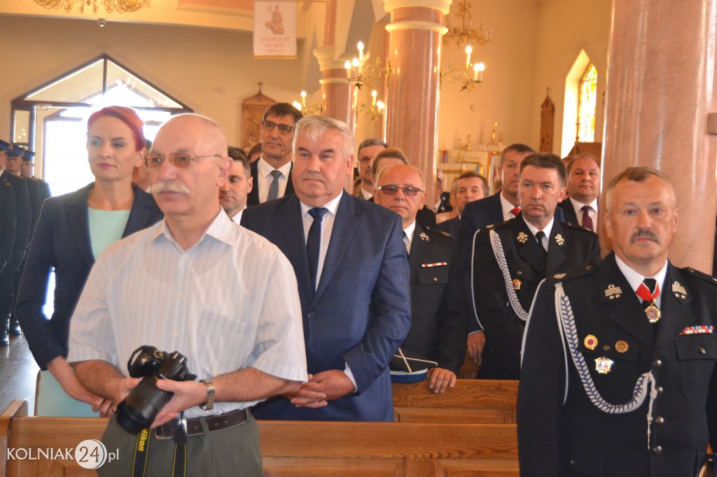 Nadanie Sztandaru kolneńskiej PSP