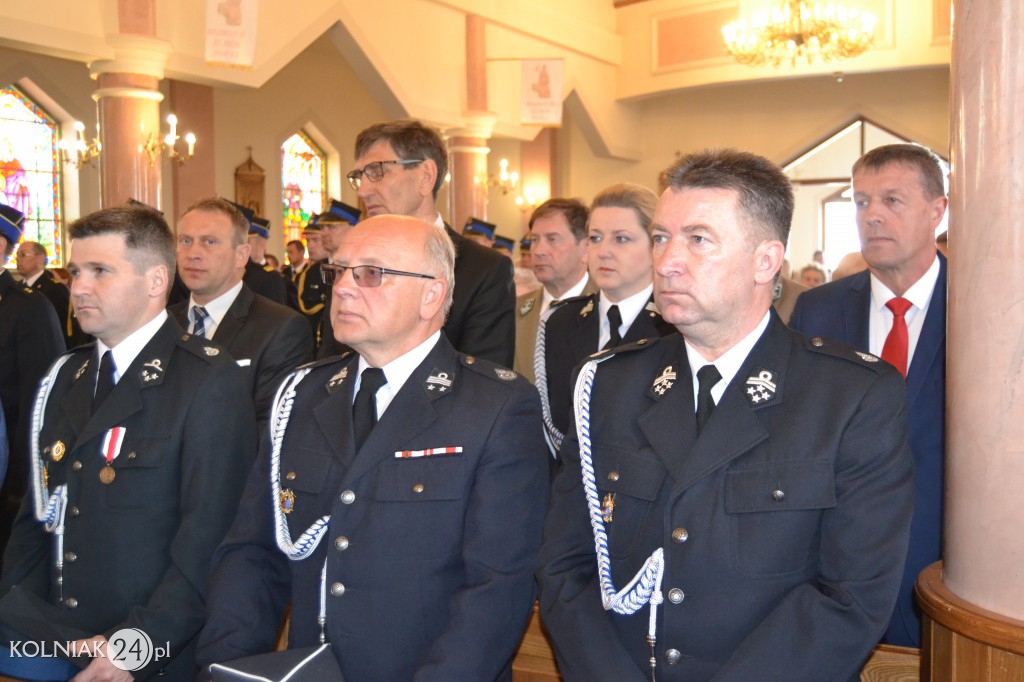 Nadanie Sztandaru kolneńskiej PSP