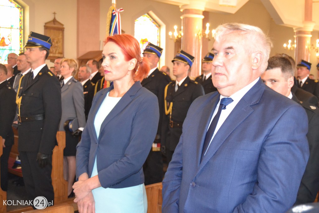 Nadanie Sztandaru kolneńskiej PSP