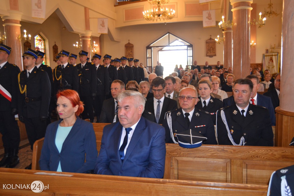 Nadanie Sztandaru kolneńskiej PSP
