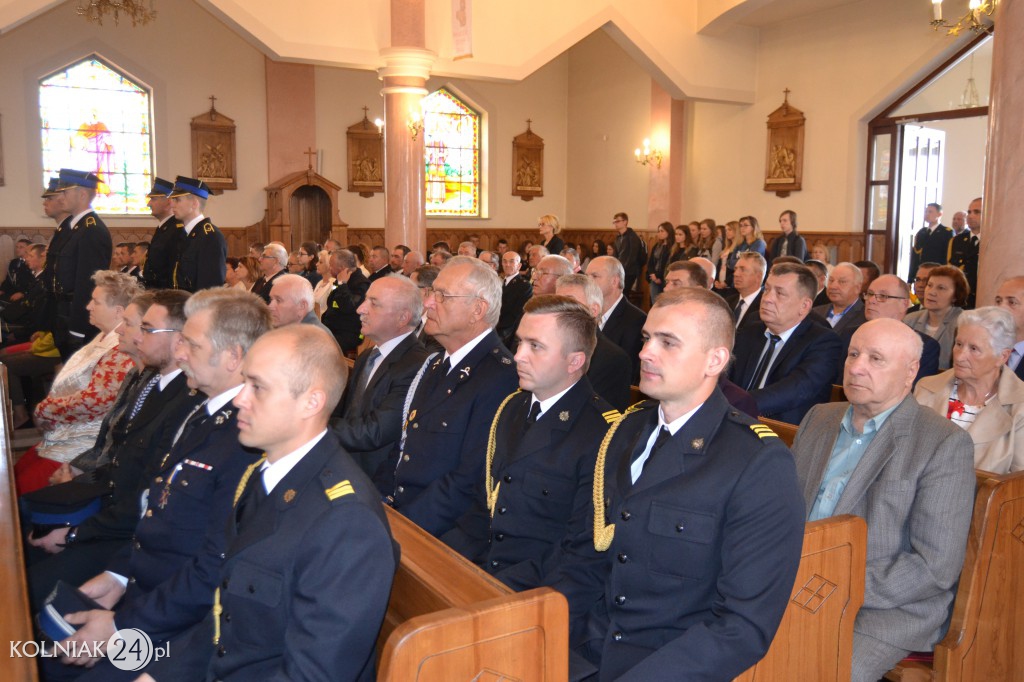 Nadanie Sztandaru kolneńskiej PSP