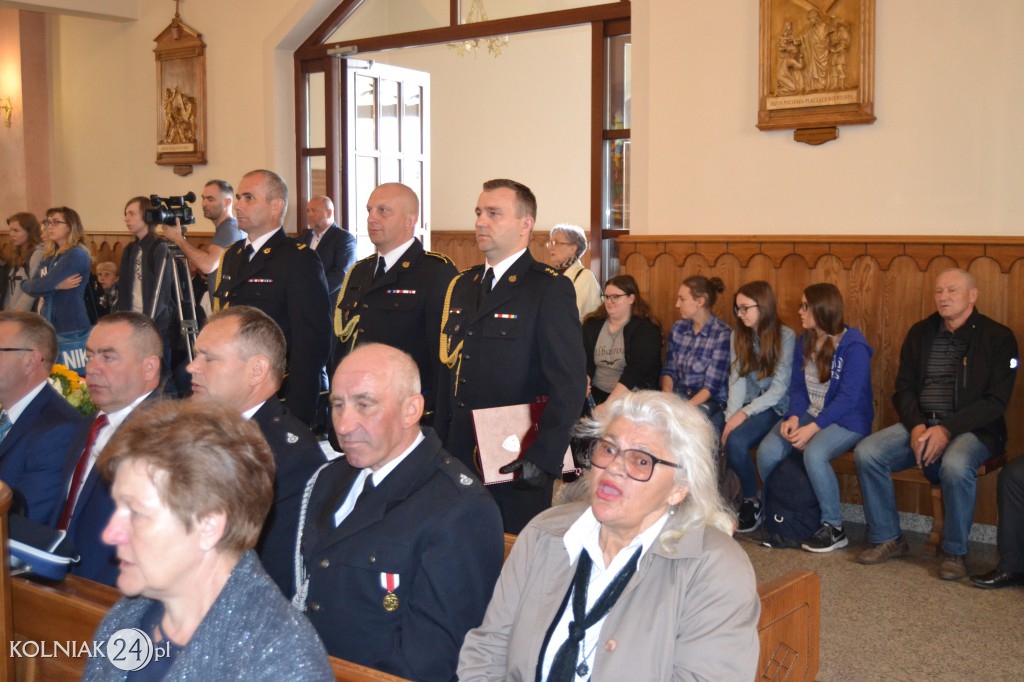 Nadanie Sztandaru kolneńskiej PSP