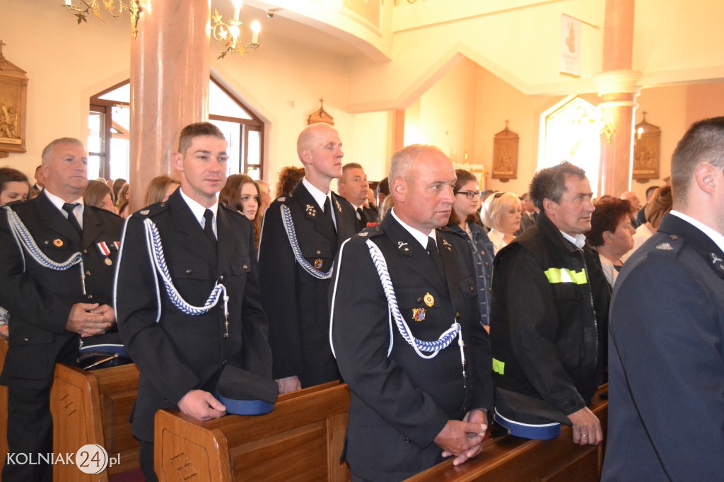 Nadanie Sztandaru kolneńskiej PSP