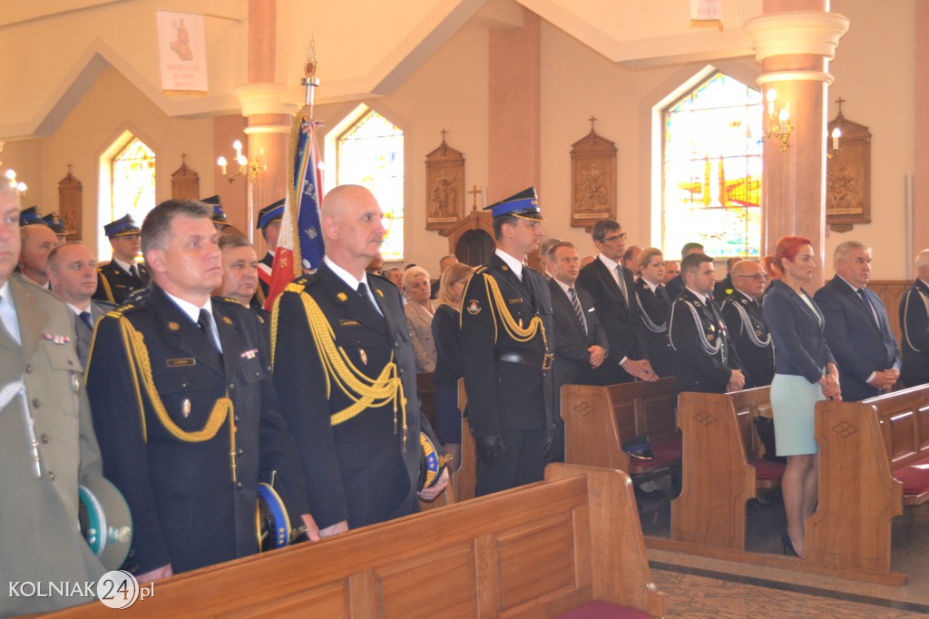 Nadanie Sztandaru kolneńskiej PSP
