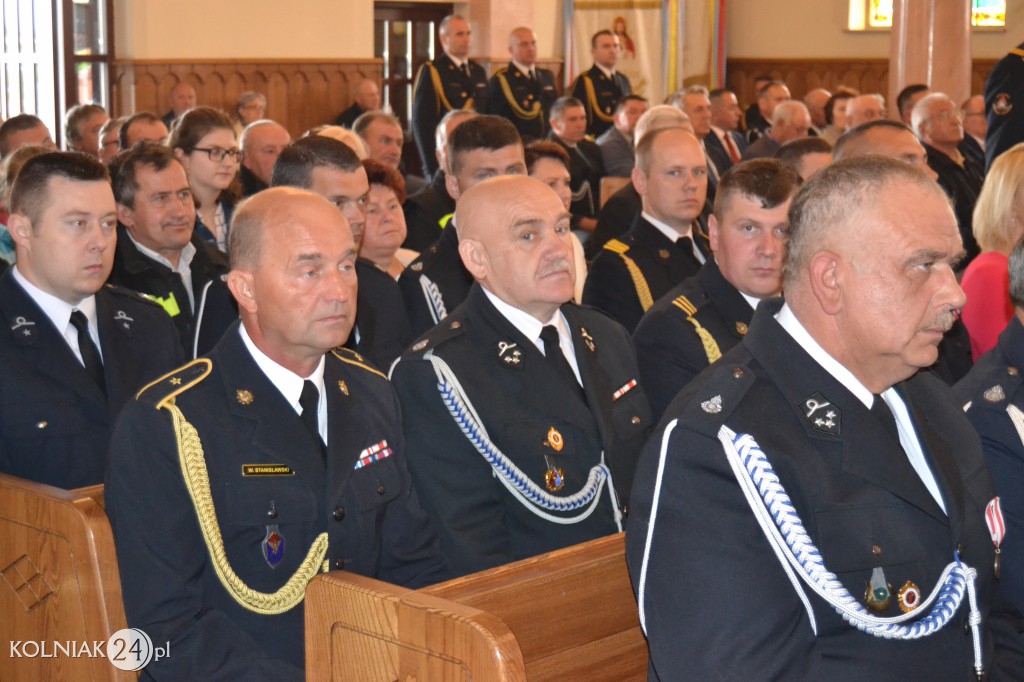Nadanie Sztandaru kolneńskiej PSP