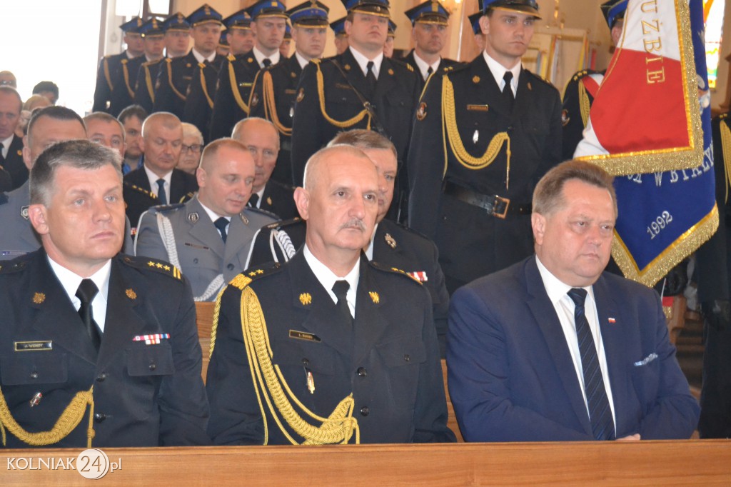 Nadanie Sztandaru kolneńskiej PSP