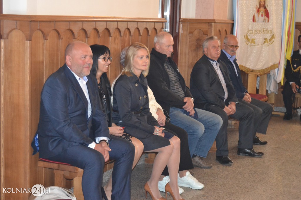 Nadanie Sztandaru kolneńskiej PSP