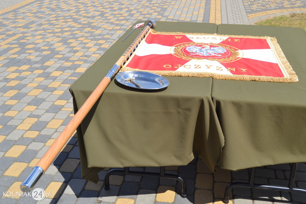 Nadanie Sztandaru kolneńskiej PSP