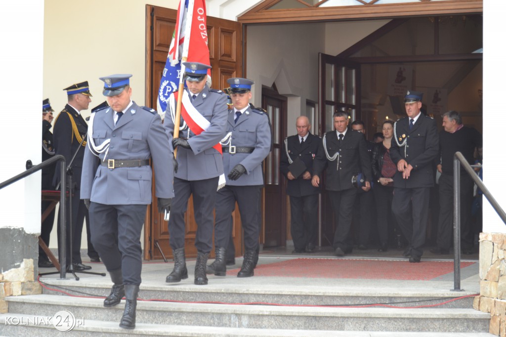 Nadanie Sztandaru kolneńskiej PSP