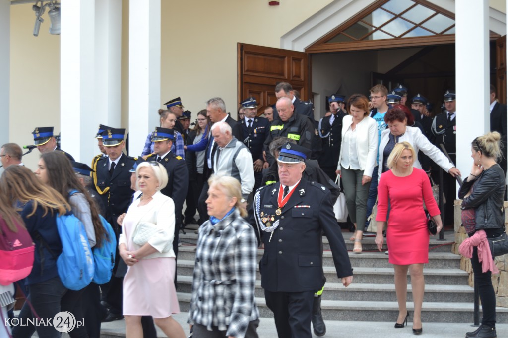Nadanie Sztandaru kolneńskiej PSP