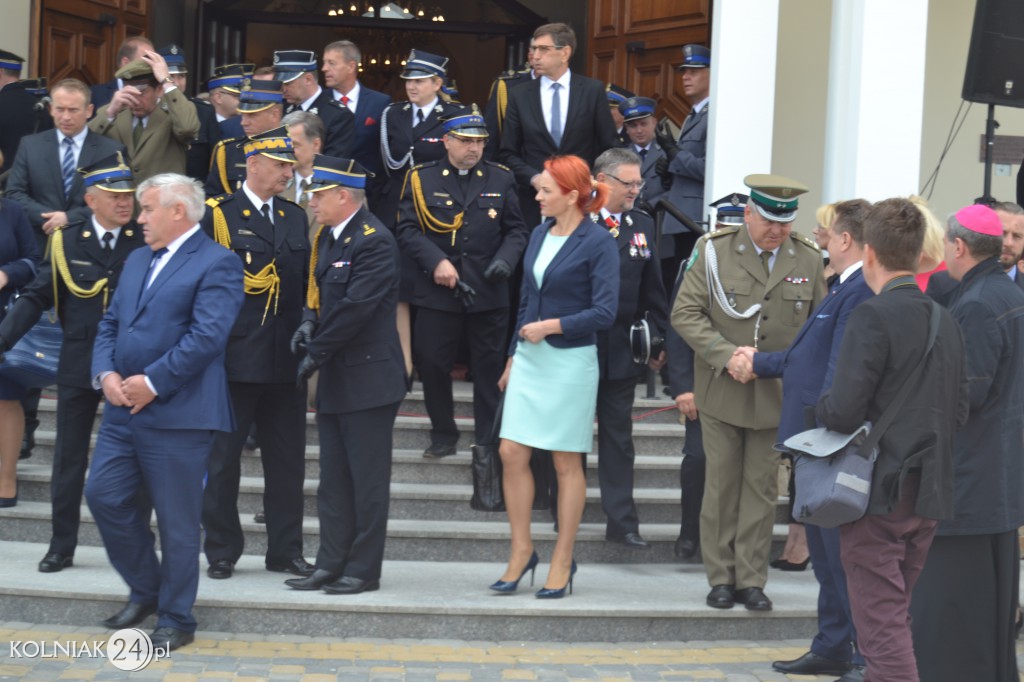Nadanie Sztandaru kolneńskiej PSP