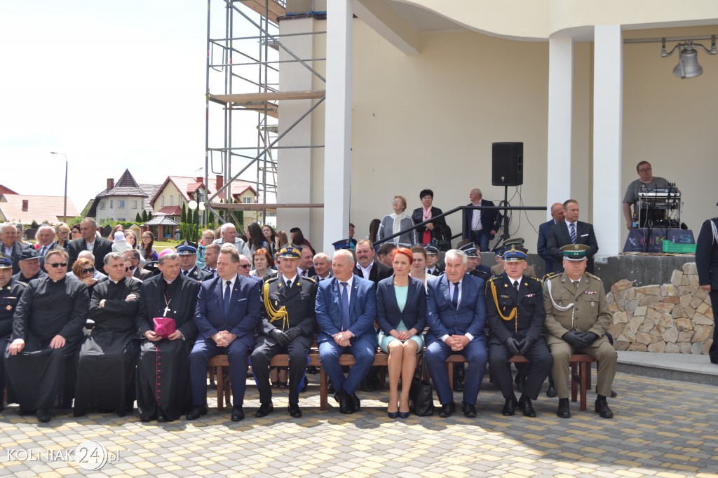 Nadanie Sztandaru kolneńskiej PSP