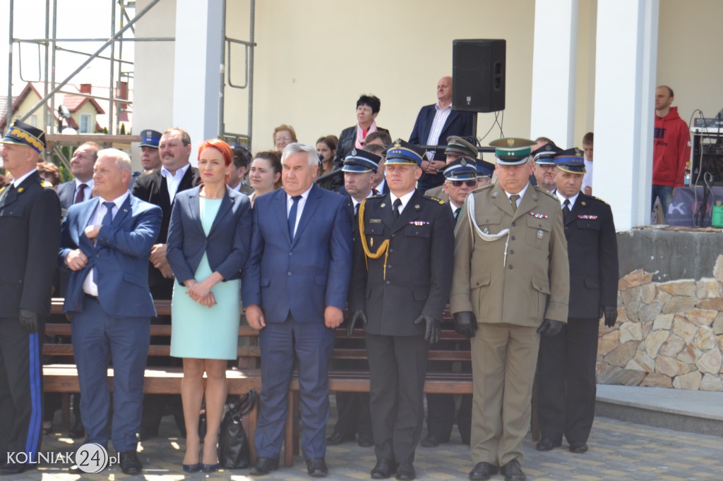 Nadanie Sztandaru kolneńskiej PSP