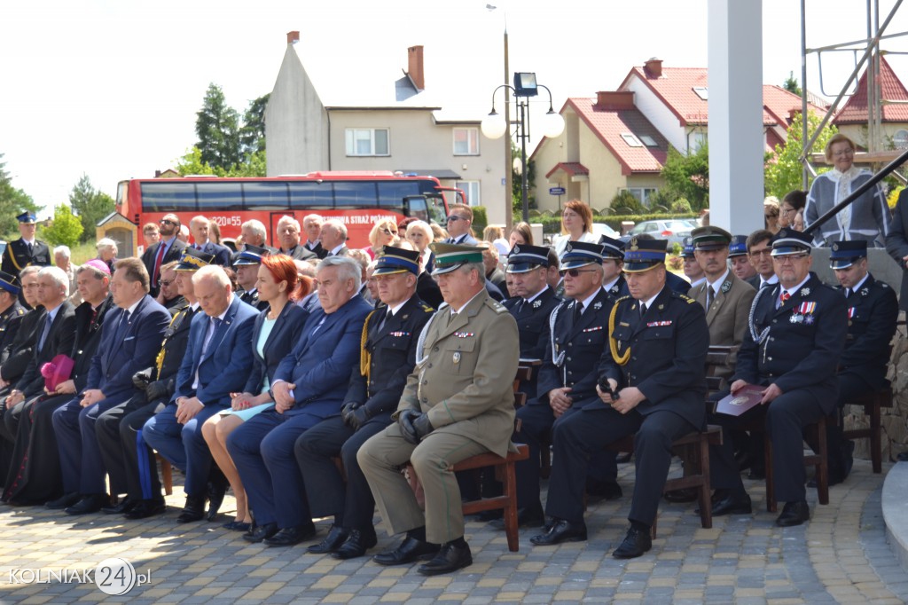 Nadanie Sztandaru kolneńskiej PSP
