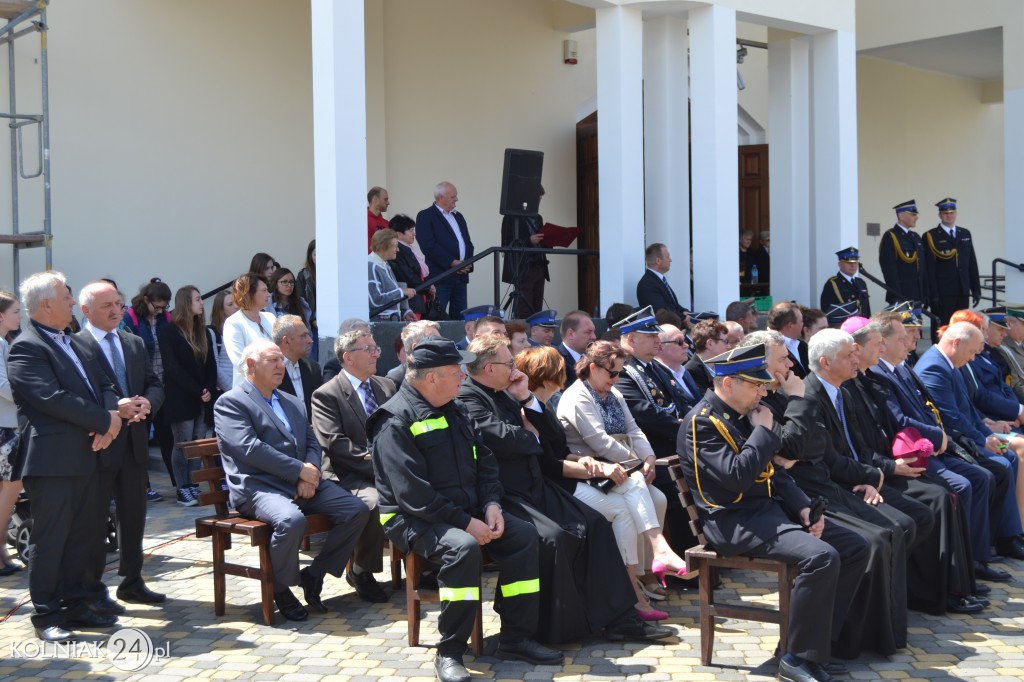 Nadanie Sztandaru kolneńskiej PSP
