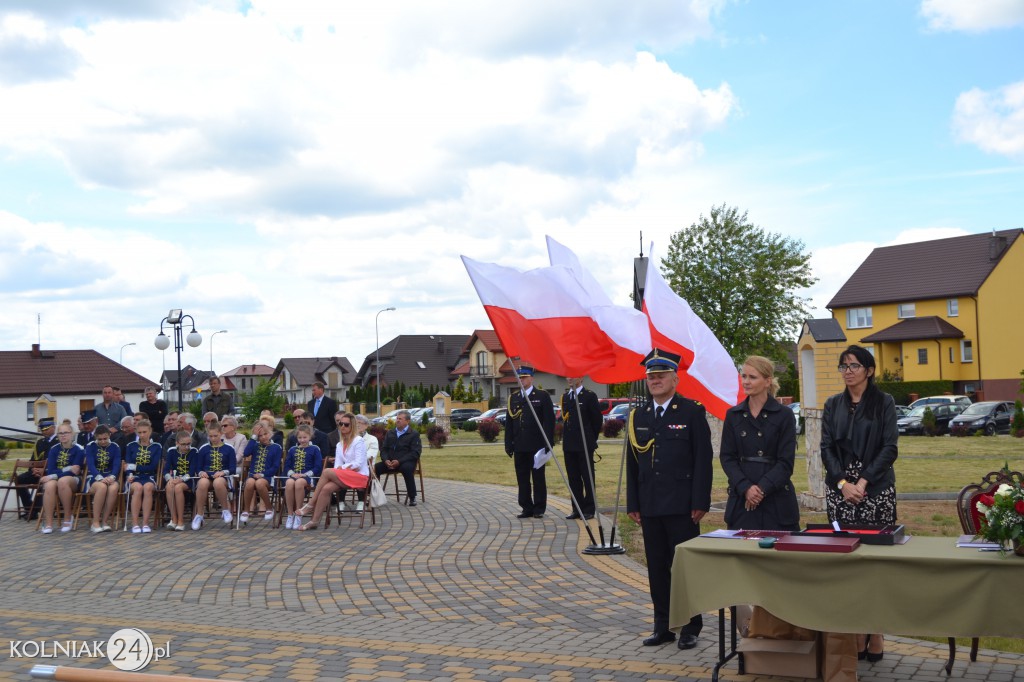 Nadanie Sztandaru kolneńskiej PSP