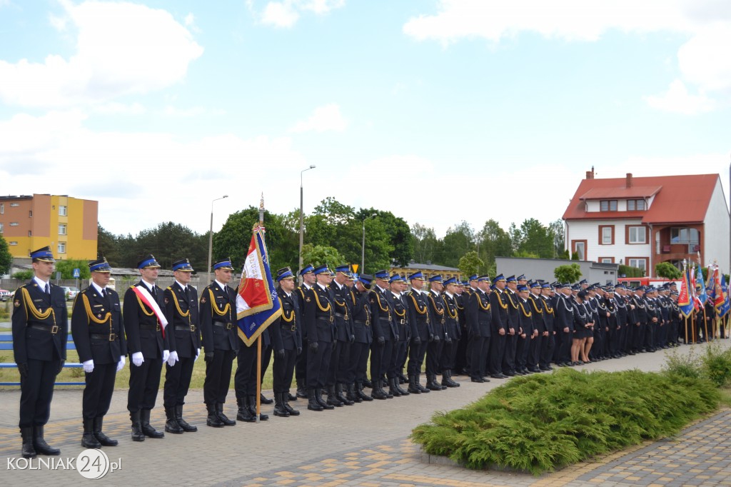 Nadanie Sztandaru kolneńskiej PSP